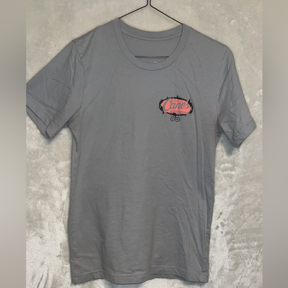 Gray Raising Cane’s / Post Malone Collab T-Shirt